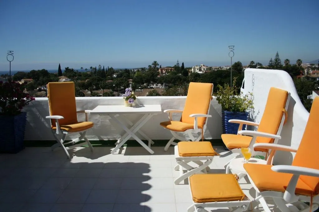 Terrasse - Luxury Penthouse with Sea Views in Marbella