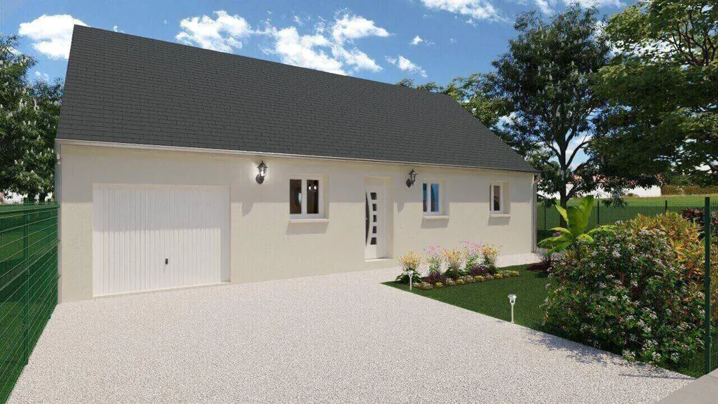 Maison Neuve avec Garage à Ouzouer-le-Marché