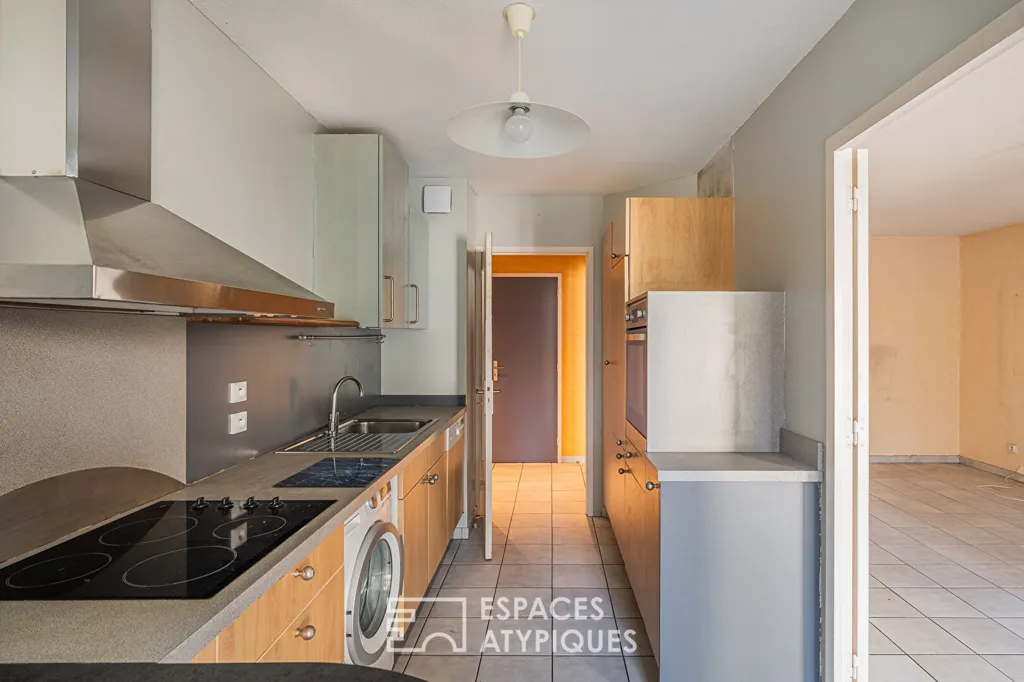 Cuisine - Appartement 3 Pièces avec Terrasse à Meylan