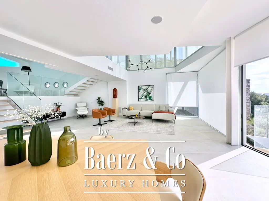 Séjour - Contemporary Villa with Sea View in Sitges