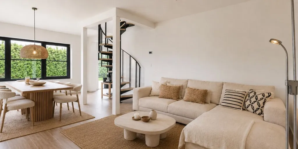 Séjour - Villa Rénovée avec Jardin à Knokke