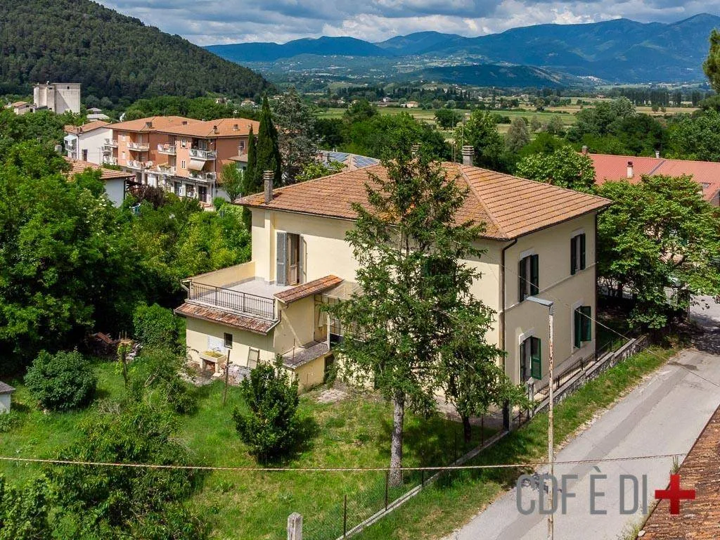 Vue aérienne - Historic Villa with Enclosed Garden in Greccio
