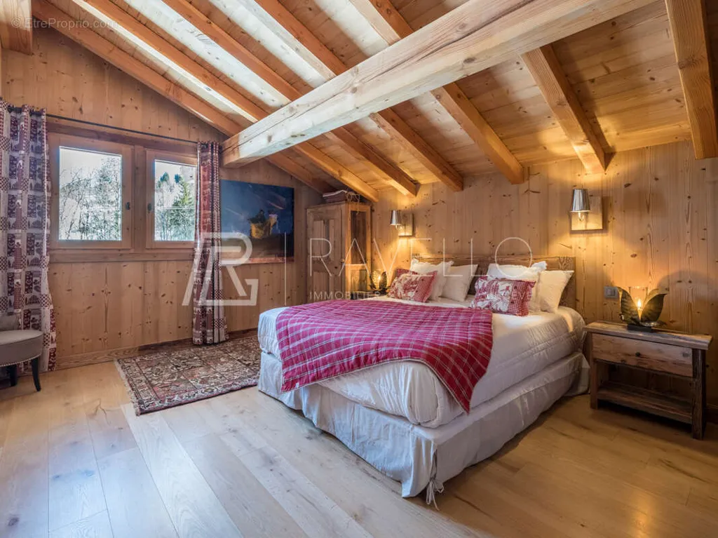 Chambres - Chalet avec Vue Panoramique en Val d'Arly