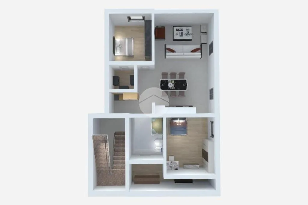 Plano - Mansard Trilocale near Beach in Termoli