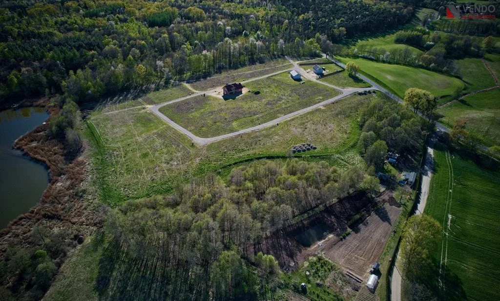 Aerial - Scenic Building Plot in Pobiedziska