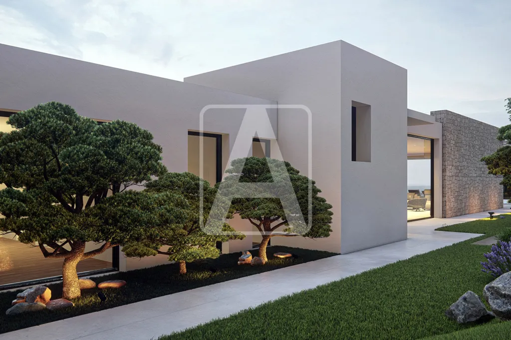 Exterior - Modern Villa with Sea Views in Altea