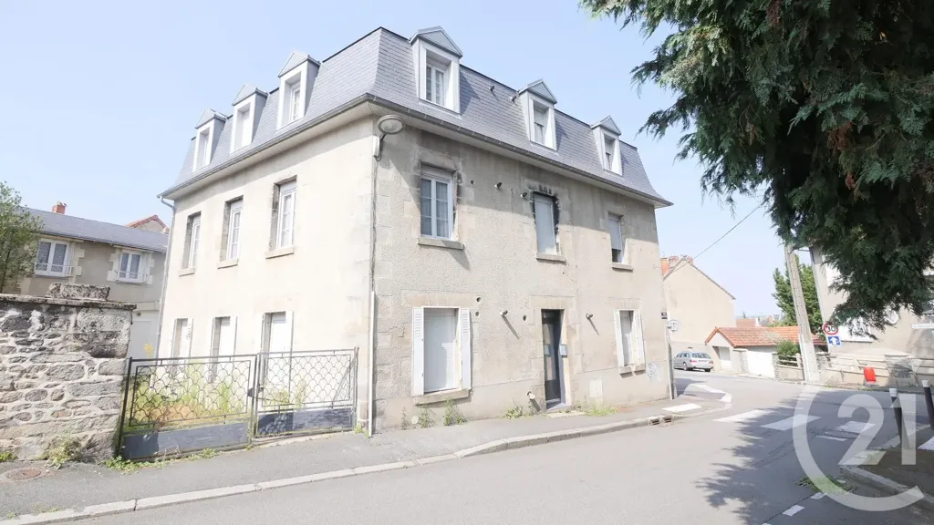 Extérieur - Appartement F2 Meublé en Centre-Ville de Guéret