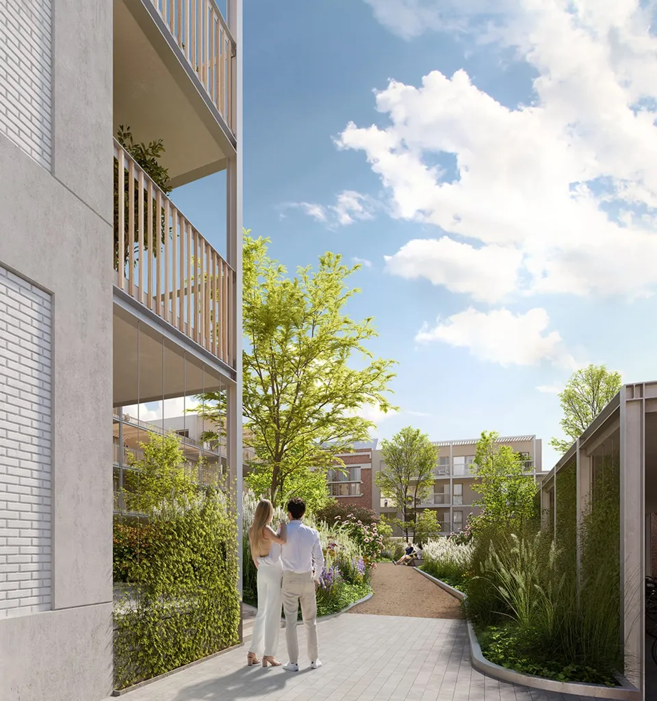 Giardino - Newly Built Apartment with Terrace in Lier