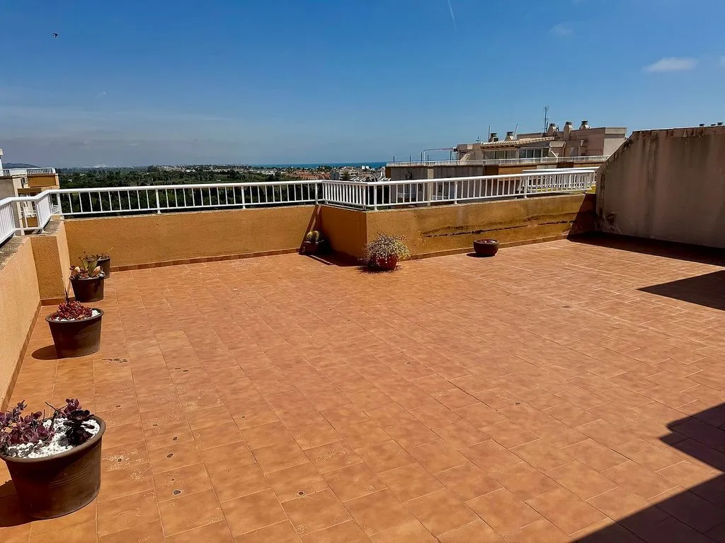 Terrasse - Penthouse with Pool in Calle Cañas y Barro