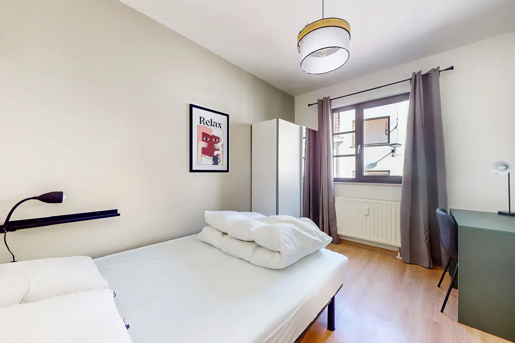 Chambres - Appartement 3 chambres à Evere