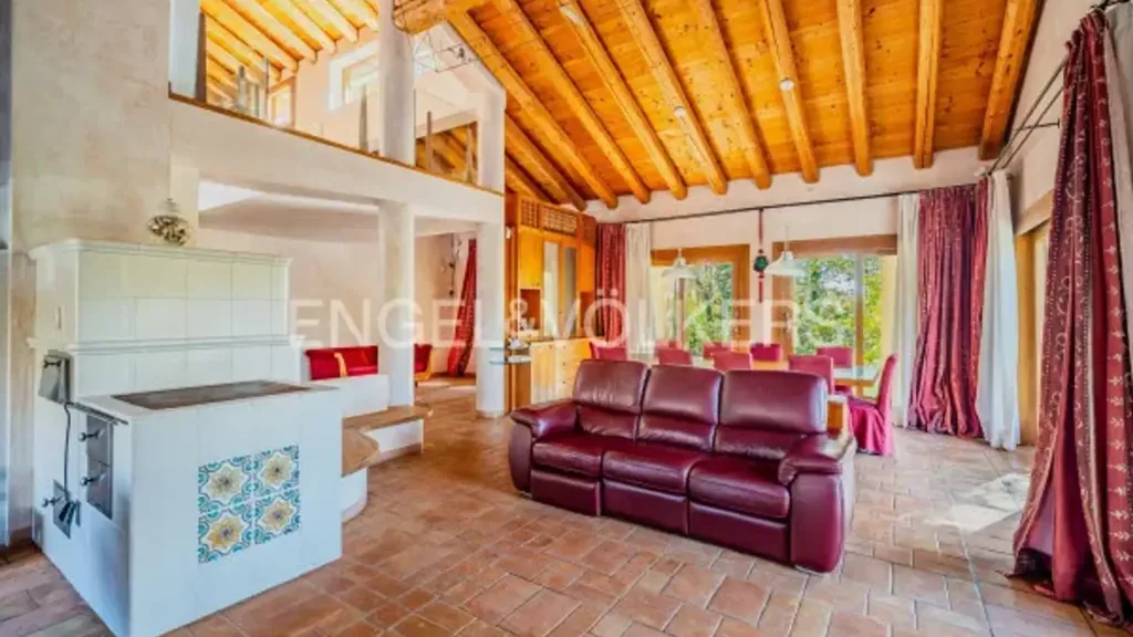Soggiorno - Luxury Villa with Private Forest in Refrontolo