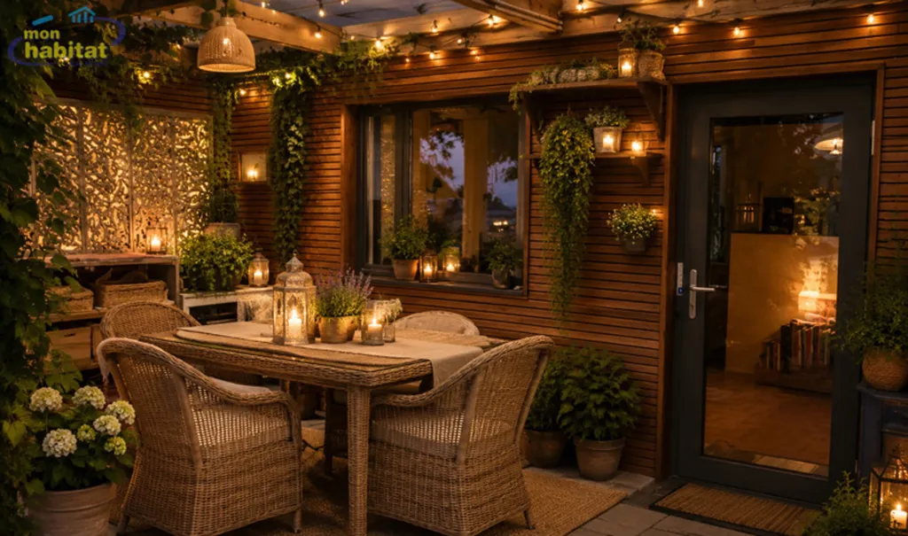 Terrasse - Maison 4 Façades avec Jardin à Thuin
