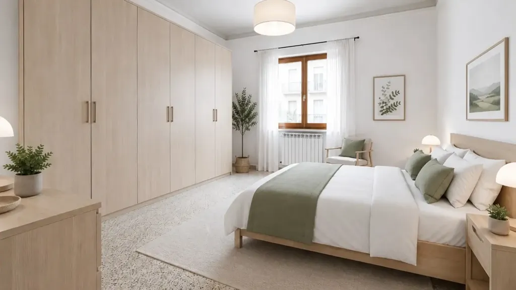 Chambres - Quadrilocale with Balcony and Garage in Certaldo