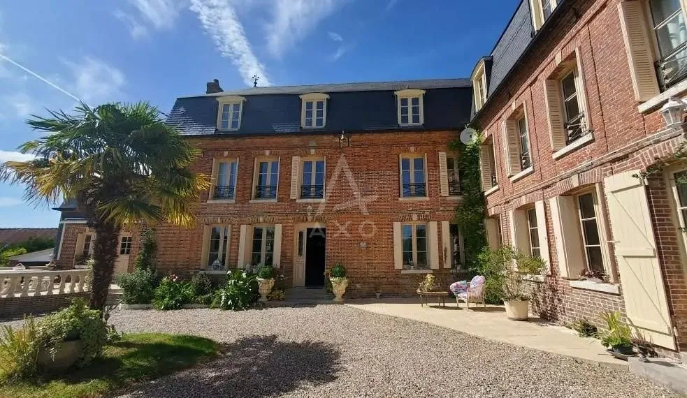 Extérieur - Château du XVIIIe siècle avec Terrasse à Douvrend