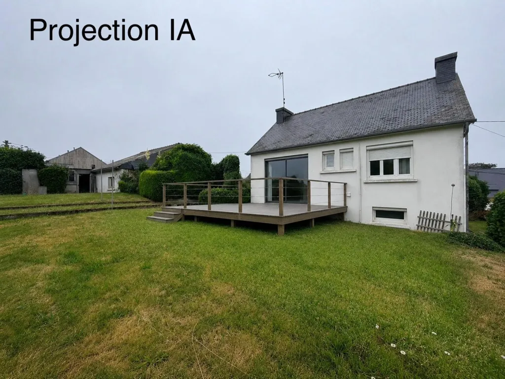 Garten - Néo-Bretonne House with Garden in Bégard
