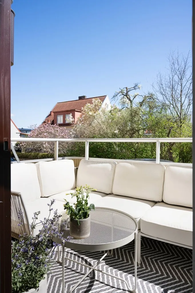 Terrasse - 1948 Apartment with Balcony in Ängelholm