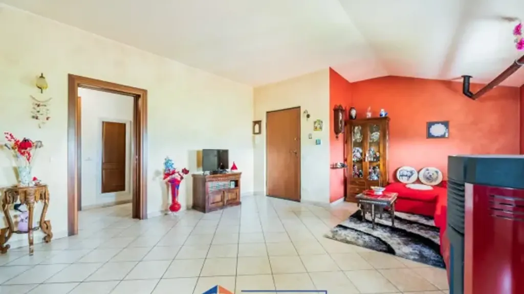 Séjour - Recently Built Apartment with Terrace in Monforte D'Alba