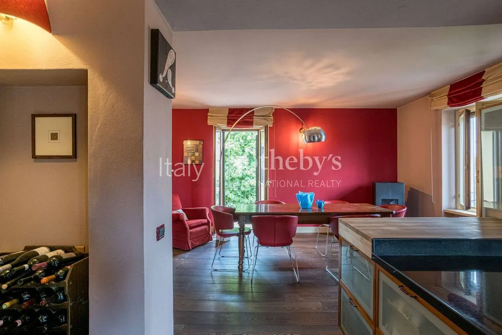 Salle à manger - Detached House with River View in Ponte San Pietro