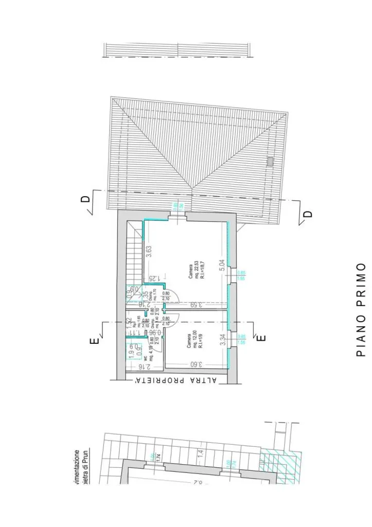 Plan - Rustic House with Panoramic Views in San Pietro in Cariano