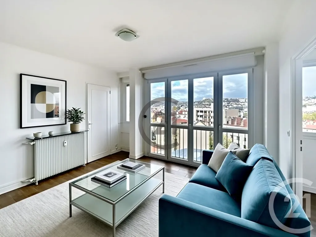 Séjour - Appartement Rénové avec Séjour Lumineux à Nancy