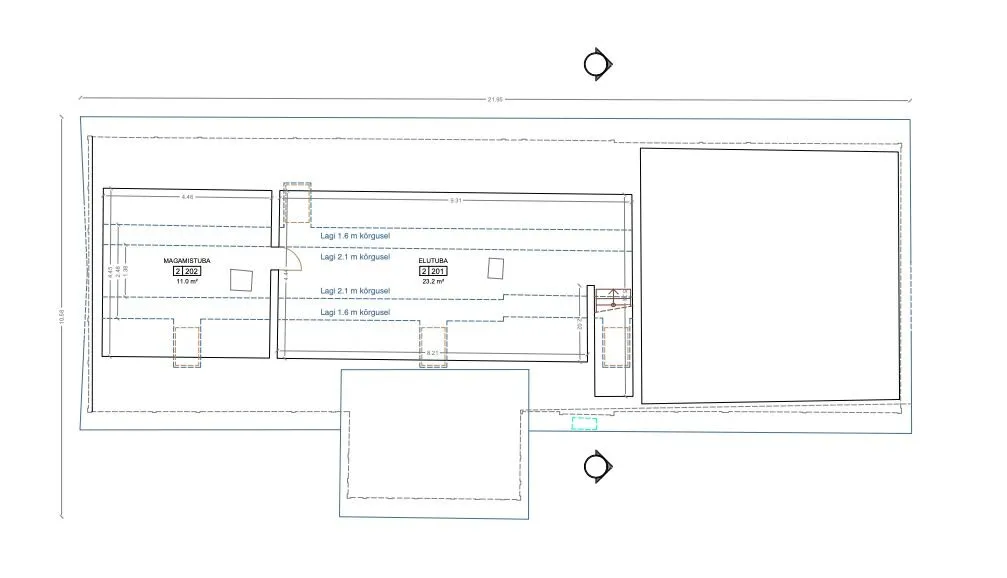 Floor Plan - Renovated Cottage with Sauna in Soeva