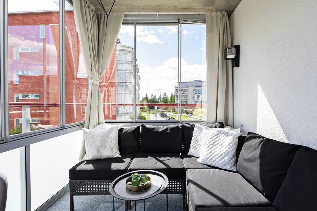 Rõdu - Apartment with South-Facing Balcony in Umeå