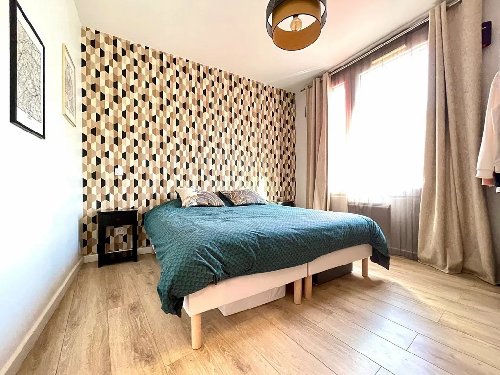 Bedrooms - Type 3 Apartment with Terrace in Reims