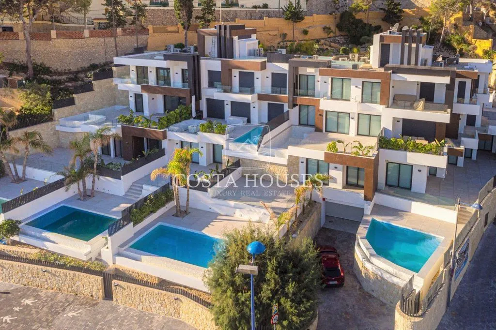 Aerial - Luxury Penthouse with Sea View in Benidorm
