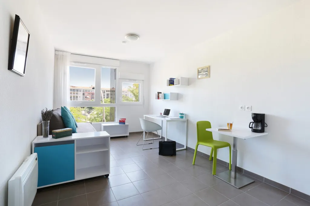 Camere da letto - Student Residence with Modern Amenities in Montpellier