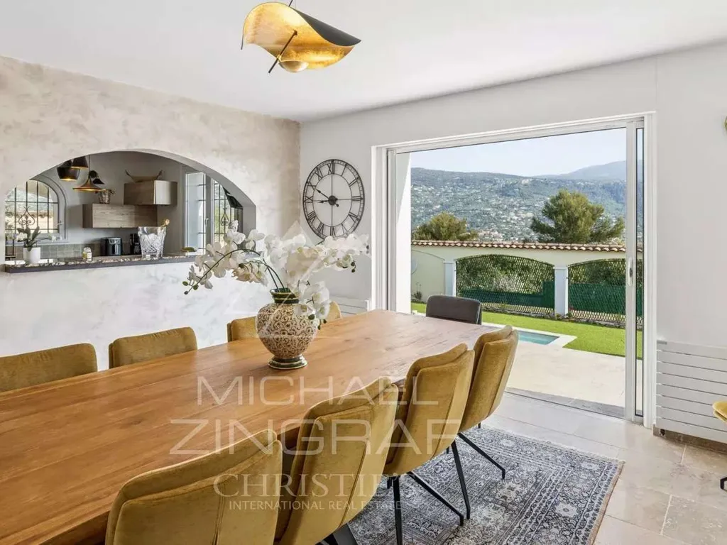Söögituba - Villa with Hill Views in Peymeinade