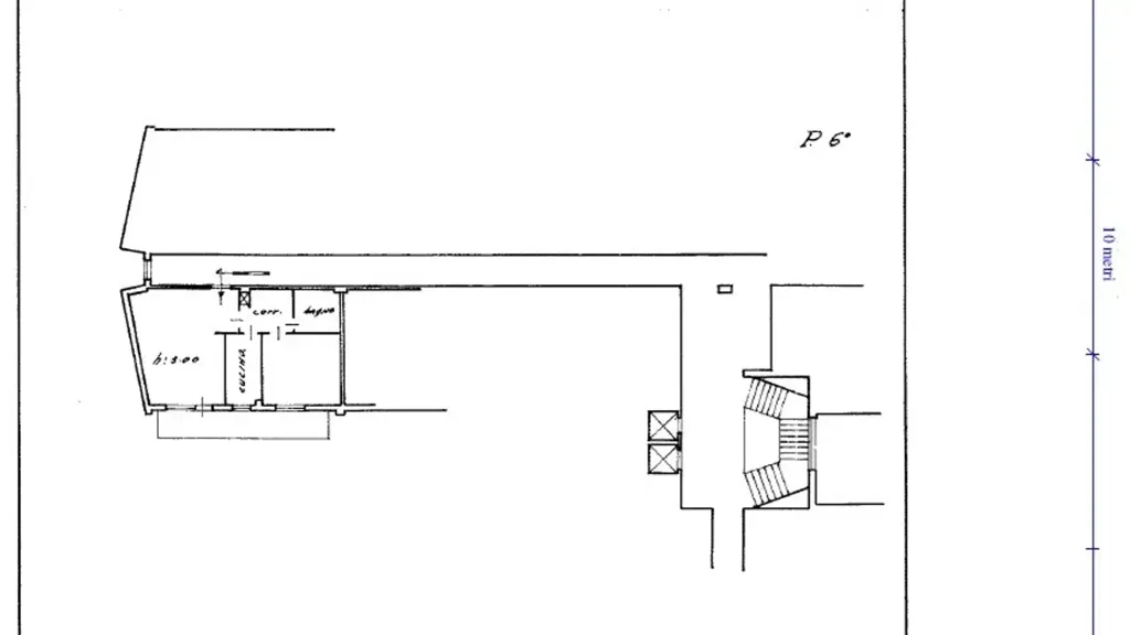 Plan - Apartment with Balcony in Ancona