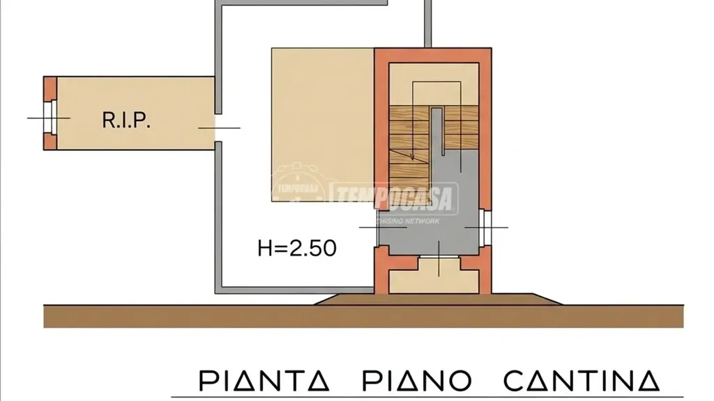 Plaan - Rearranged Apartment with Balcony in Gorla Minore