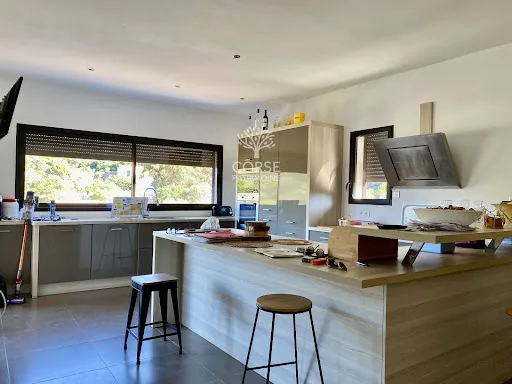 Cuisine - Maison de Luxe avec Vue sur la Baie à Campomoro