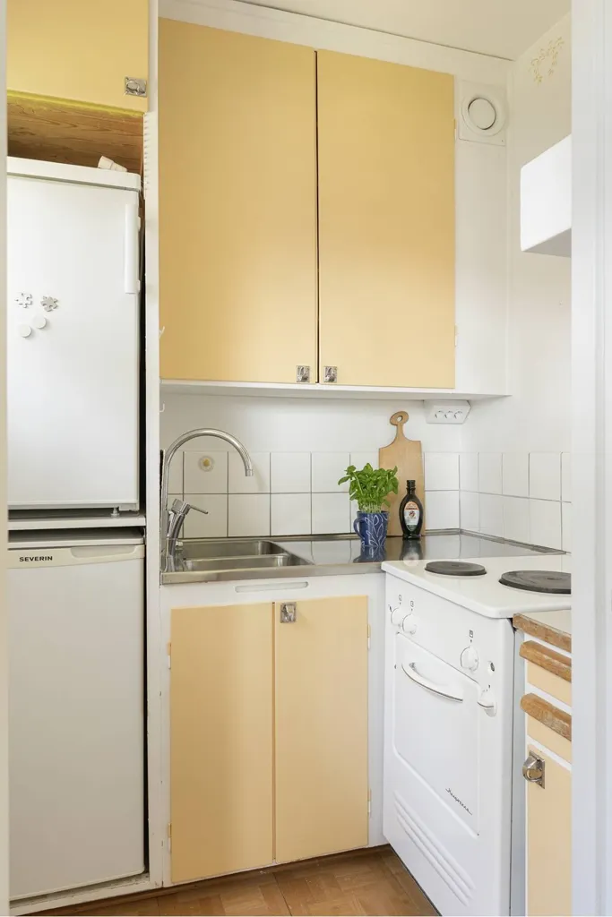 Köök - Flat with Garden Access in Björkekärr