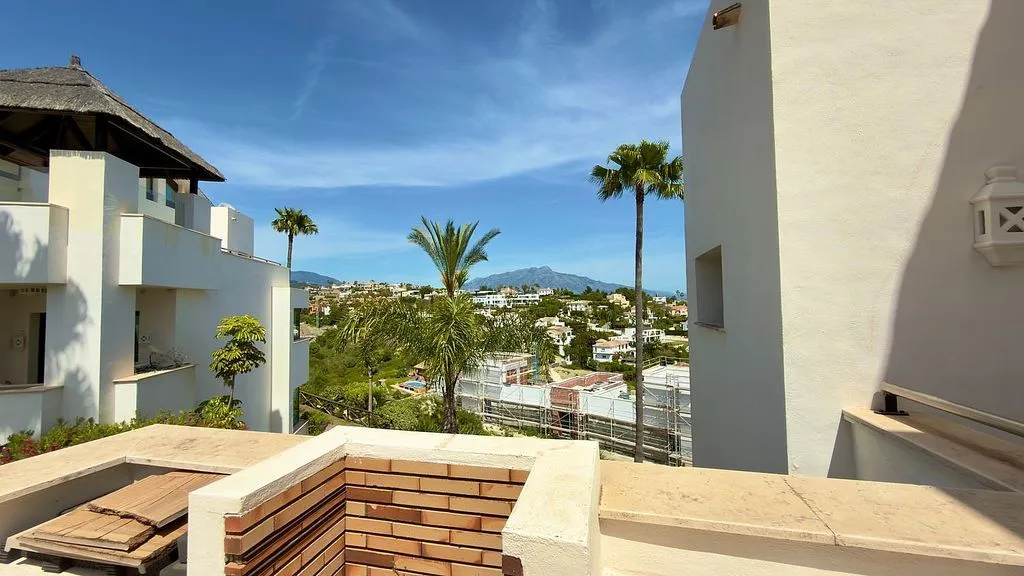 Terrasse - Penthouse with Pool in Benahavís
