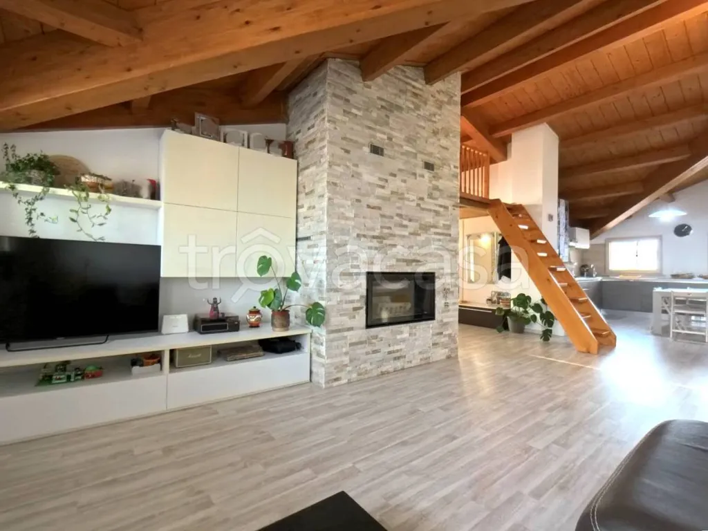Séjour - Modern Attico with Terrace in Citerna
