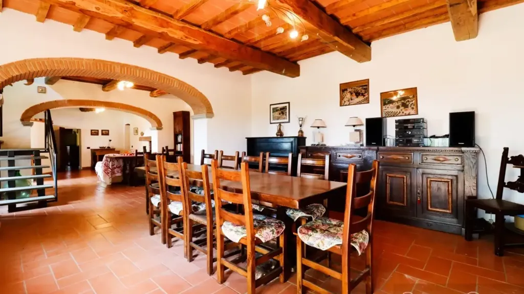 Salle à manger - Rustic Tuscan Farmhouse with Pool in Reggello
