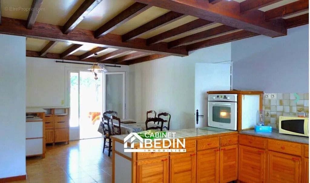 Kitchen - Charming House with Pool in Lege-Cap-Ferret