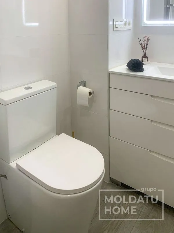 Salles de bain - Student-Friendly Flat with Central Heating in Iturrama