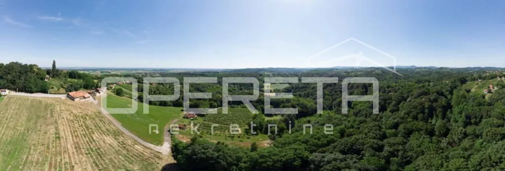 Aerial - Detached House with Forest View in Kelemen