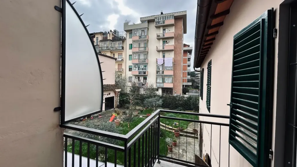 Balcony - Historic Villa with Garden in Florence
