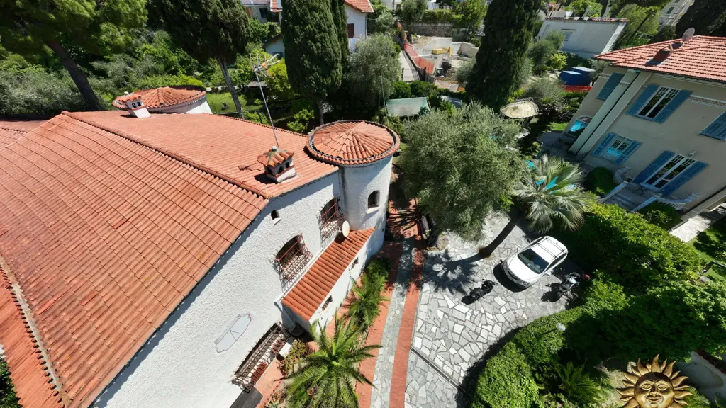 Vue aérienne - Villa with Sea View in Bordighera