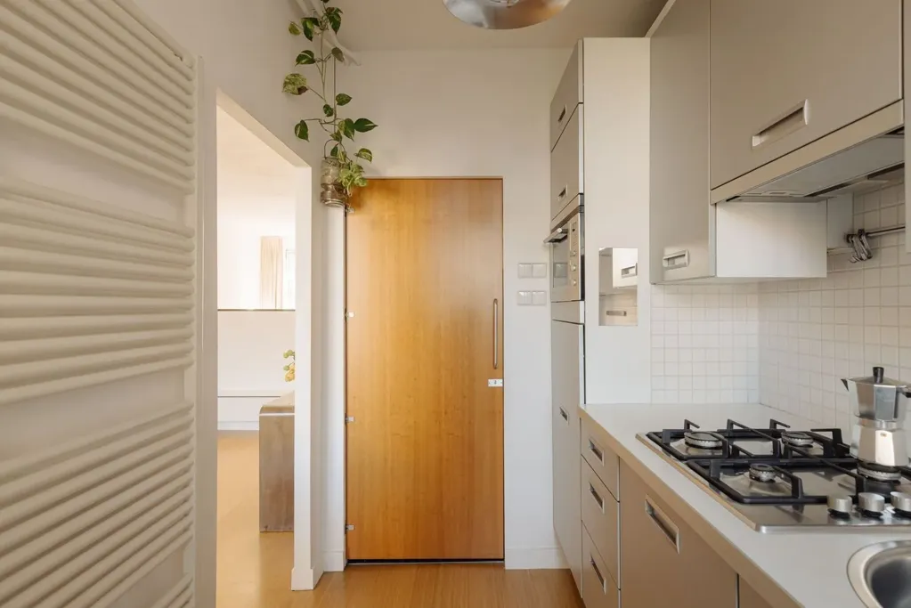 Cuisine - Galerie Flat with Balcony in Amsterdam