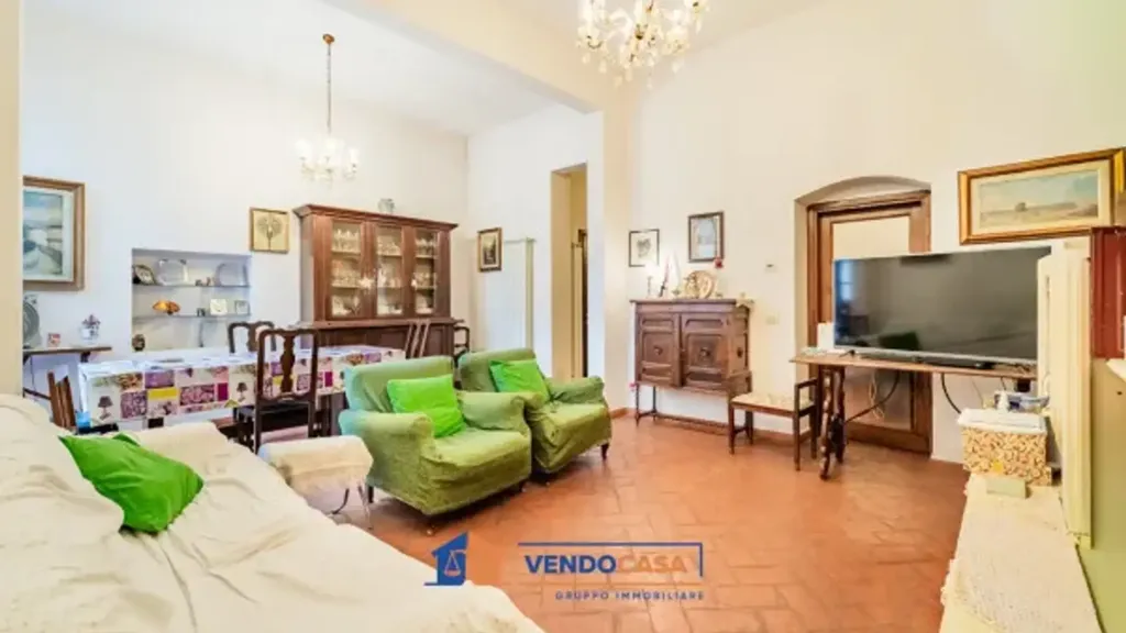 Séjour - Penthouse with Private Courtyard in Central Florence