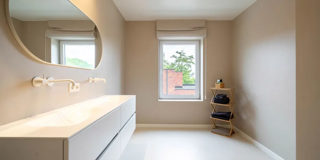 Salles de bain - Nouvelle Villa avec Pratique à Westerlo