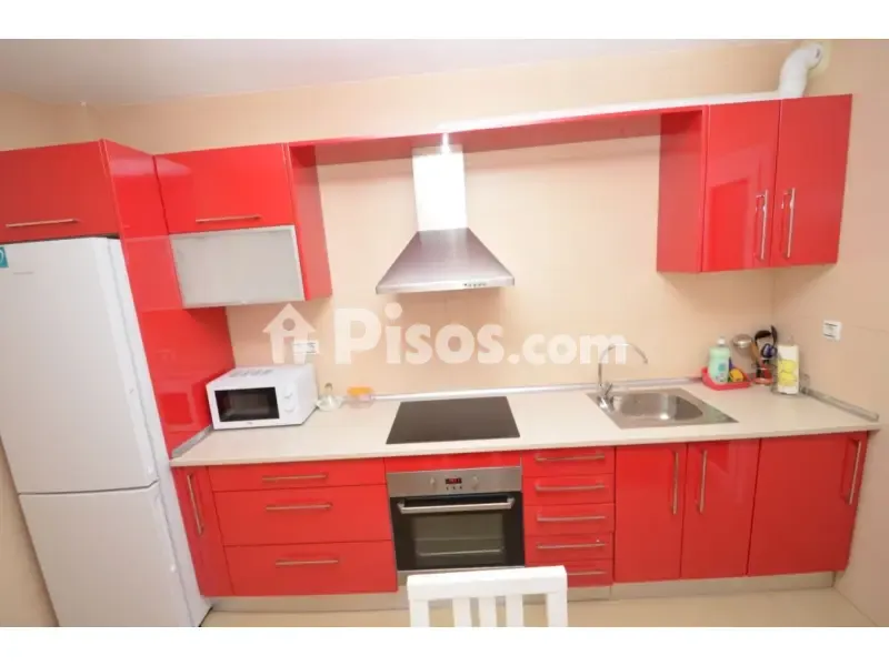 Köök - Apartment with Terrace and Pool in Roquetas de Mar