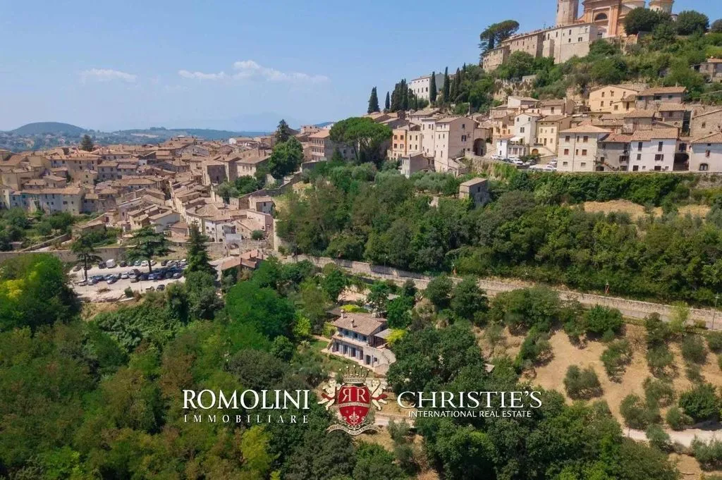 Vue aérienne - Newly Built Villa with Pool in Amelia, Umbria