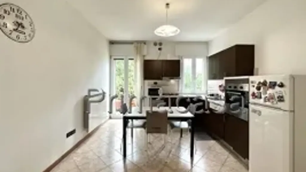 Köök - Restored Apartment with Terrace in Mestre