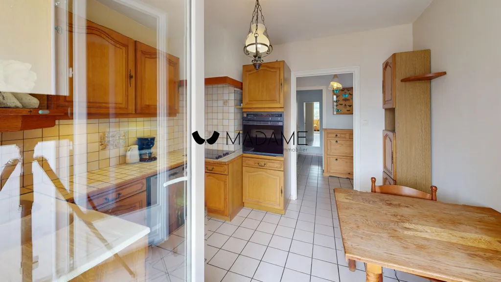 Köök - Apartment with Balcony in Saint-Martin-d'Hères