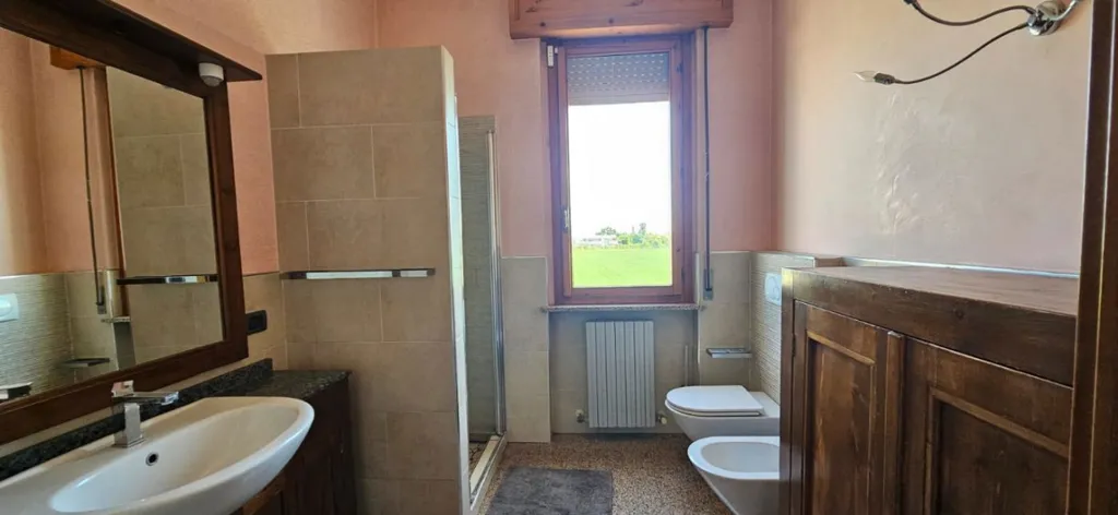 Salles de bain - Apartment with Balcony in Forlì